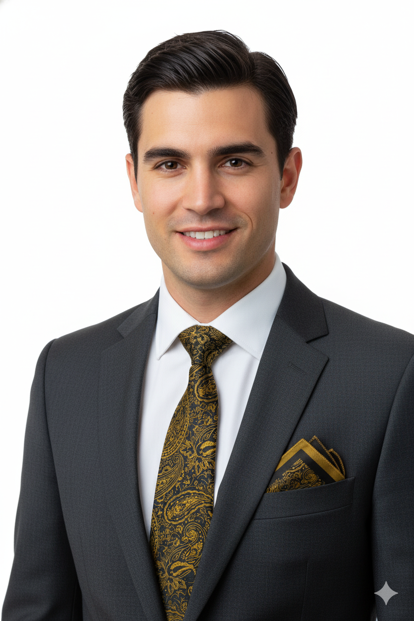 Oppland Erkek Kravat Klasik Mendilli Şık Kolay Şekil Alabilen Leke Tutmaz Zirve Model Uyumlu Geniş Tasarım